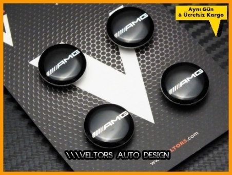 Mercedes AMG Logo Amblem Seti