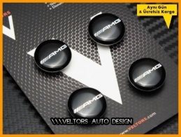 Mercedes AMG Logo Amblem Seti Mercedes AMG Logo Amblem Seti