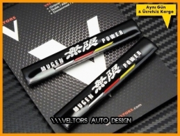 Honda Mugen Power Koltuk Döşeme Logo Amblem Seti