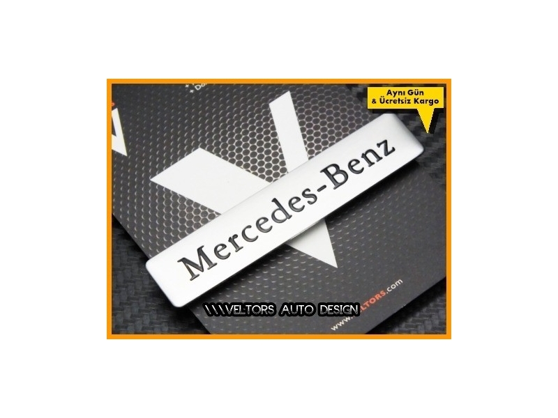 Mercedes Torpido Kokpit Plaket Logo Amblem