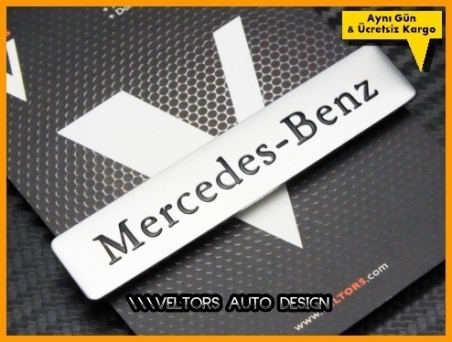 Mercedes Torpido Kokpit Plaket Logo Amblem