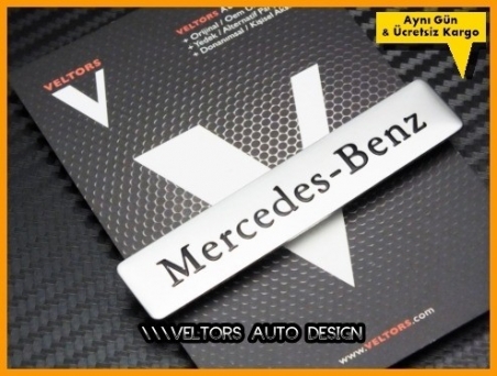 Mercedes Torpido Kokpit Plaket Logo Amblem