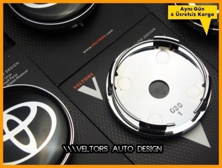 Toyota Logo Amblem Jant Göbeği Göbek Kapak Seti