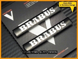 Mercedes Brabus Koltuk Döşeme Logo Amblem Seti