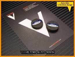 Ford Anahtarlık Kumanda Anahtar Logo Amblem Seti