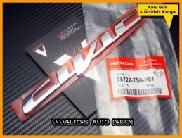Honda Civic Orjinal Bagaj Yazı Logo Amblem