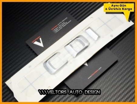Mercedes CDI Bagaj Yazı Logo Amblem