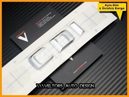 Mercedes CDI Bagaj Yazı Logo Amblem