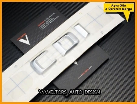 Mercedes CDI Bagaj Yazı Logo Amblem