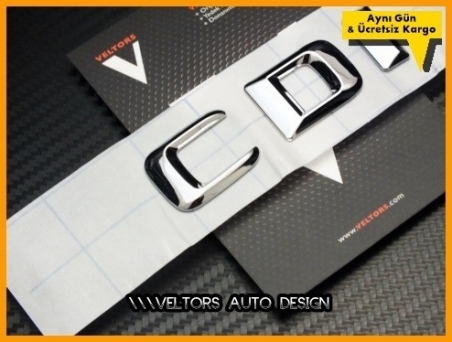 Mercedes CDI Bagaj Yazı Logo Amblem