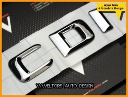 Mercedes CDI Bagaj Yazı Logo Amblem