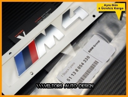 BMW F32 F33 F36 4 Serisi M4 Bagaj Yazı Logo Amblem