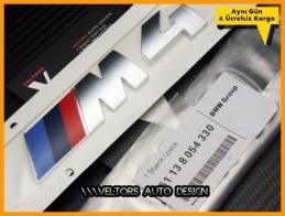 BMW F32 F33 F36 4 Serisi M4 Bagaj Yazı Logo Amblem BMW F32 F33 F36 4 Serisi M4 Bagaj Yazı Logo Amblem