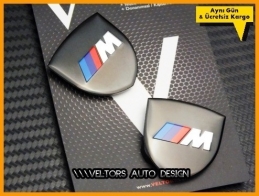 BMW M Araç Body Logo Amblem Seti