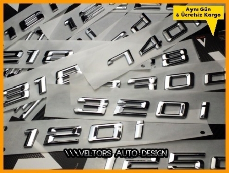 BMW F22 F45 F46 2 Serisi Bagaj Yazı Logo Amblem