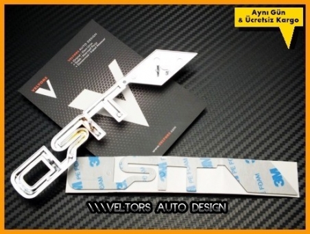 Toyota TRD Ön Izgara Yazı Logo Amblem