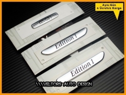 Mercedes AMG Edition 1 Logo Amblem Seti