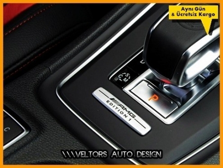 Mercedes AMG Edition 1 Logo Amblem Seti
