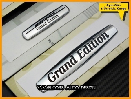 Mercedes Grand Edition Logo Amblem Seti