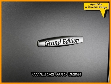 Mercedes Grand Edition Logo Amblem Seti