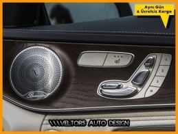 Mercedes W213 E Class Burmester Hoparlor Stereo Kapak Logo Amblem