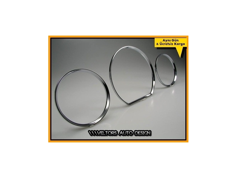 Mercedes W208 CLK Class Kadran Halka Gösterge Çerçeve Seti