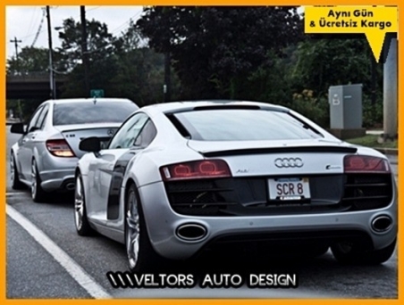 Audi Orjinal Supercharged Bagaj Logo Amblem