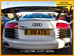 Audi Orjinal Supercharged Bagaj Logo Amblem