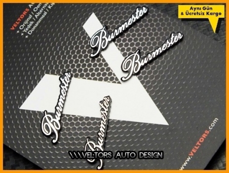 Mercedes Burmester Hoparlör Stereo Logo Amblem Seti