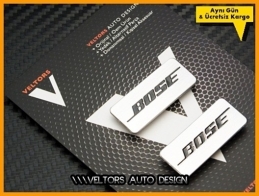 Subaru BOSE Hoparlör Stereo Logo Amblem Seti