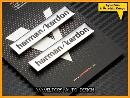 Range Rover Harman Kardon Stereo Hoparlör Logo Amblem Seti