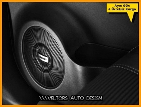 BMW BOSE Hoparlör Stereo Logo Amblem Seti