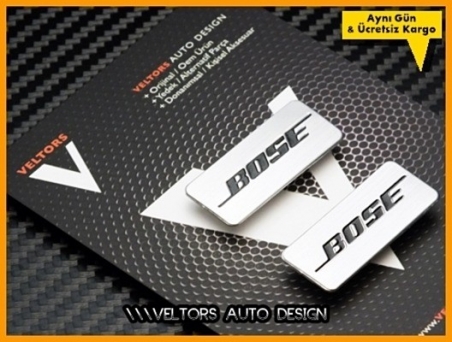 Mercedes BOSE Hoparlör Stereo Logo Amblem Seti