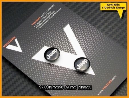 Jeep Anahtarlık Kumanda Logo Amblem Seti