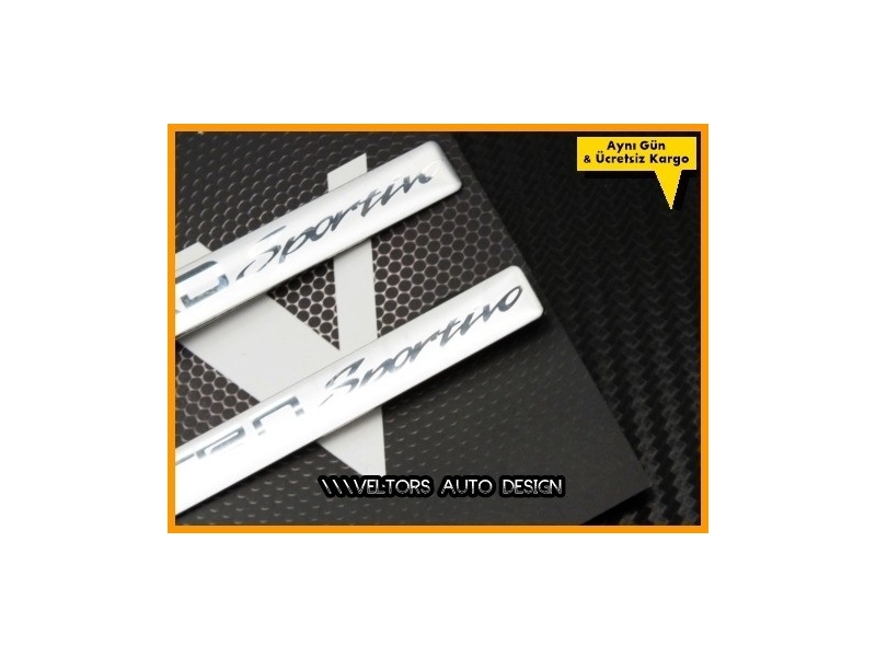 Toyota Sport Araç Logo Amblem Seti