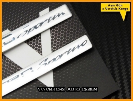 Toyota Sport Araç Logo Amblem Seti