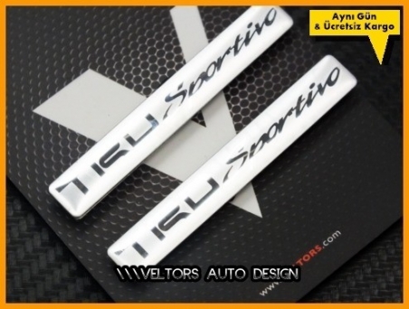 Toyota Sport Araç Logo Amblem Seti