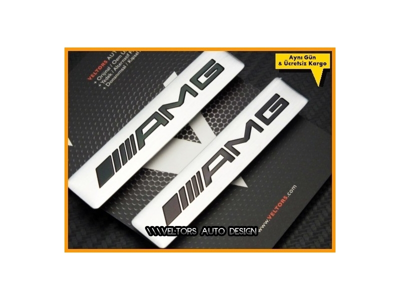 Mercedes AMG Koltuk Döşeme Logo Amblem Seti Mercedes AMG Koltuk Döşeme Logo Amblem Seti