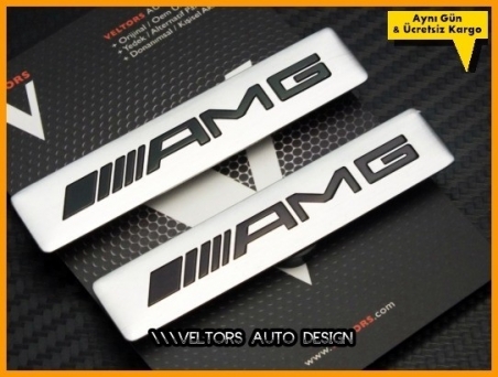 Mercedes AMG Koltuk Döşeme Logo Amblem Seti