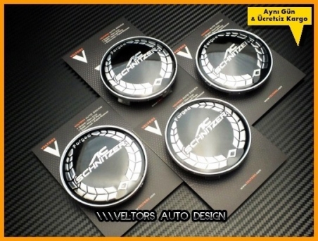 BMW AC Schnitzer Logo Amblem Jant Göbeği Göbek Kapak Seti
