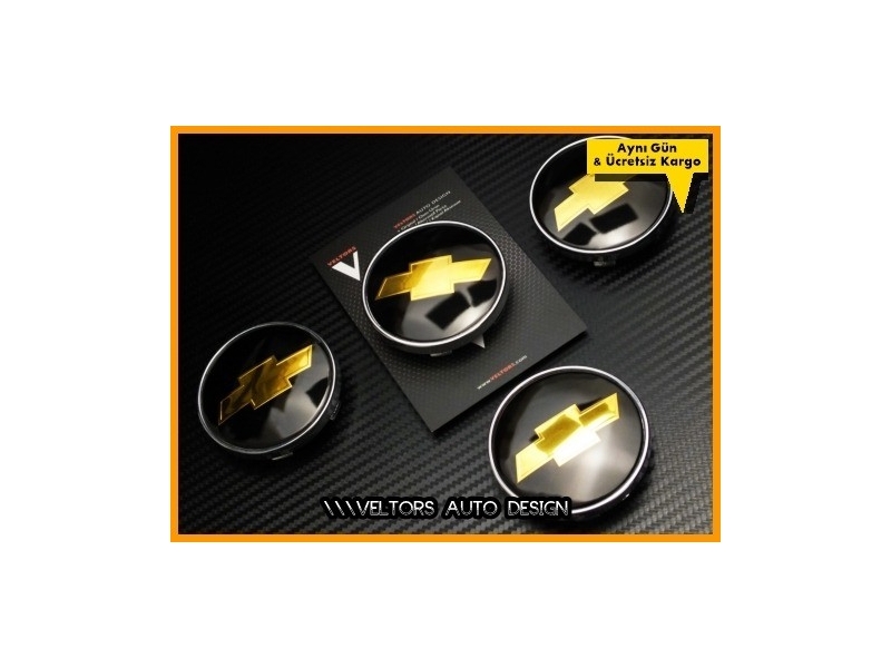 Chevrolet Logo Amblem Jant Göbeği Göbek Kapak Seti Chevrolet Logo Amblem Jant Göbeği Göbek Kapak Seti