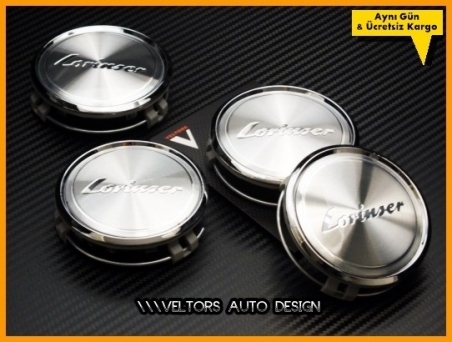 Mercedes Lorinser Logo Amblem Jant Göbeği Göbek Kapak Seti