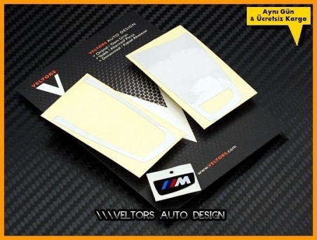 BMW M Anahtarlık Kumanda Çerçeve Logo Amblem Seti
