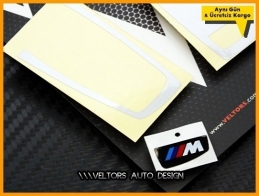 BMW M Anahtarlık Kumanda Çerçeve Logo Amblem Seti BMW M Anahtarlık Kumanda Çerçeve Logo Amblem Seti