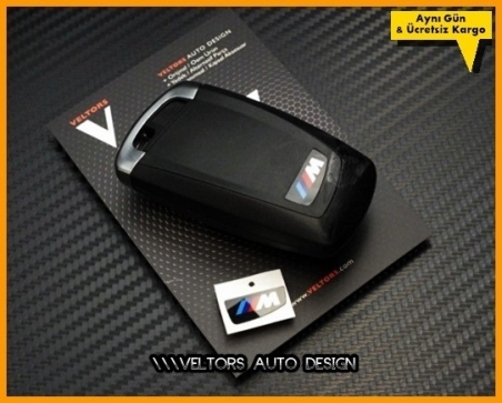 BMW M Kumanda Anahtar Logo Amblem Seti