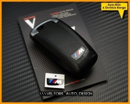 BMW M Kumanda Anahtar Logo Amblem Seti