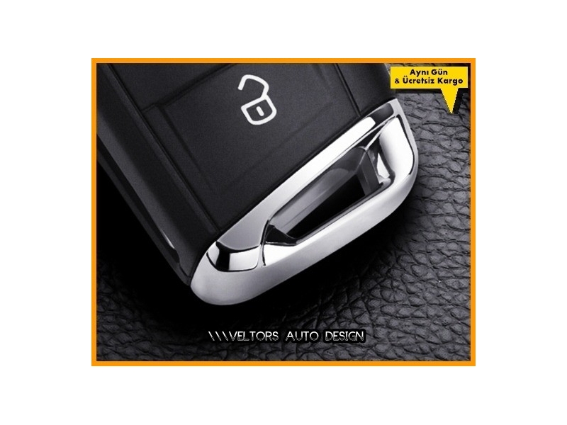 VW Golf Polo Kumanda Anahtar Eklenti Logo Amblem