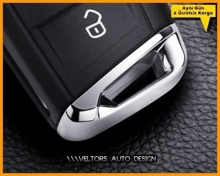 VW Golf Polo Kumanda Anahtar Eklenti Logo Amblem