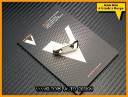 VW Golf Polo Kumanda Anahtar Eklenti Logo Amblem