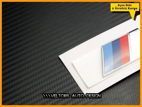 BMW 5 Serisi M5 Bagaj Yazı Logo Amblem